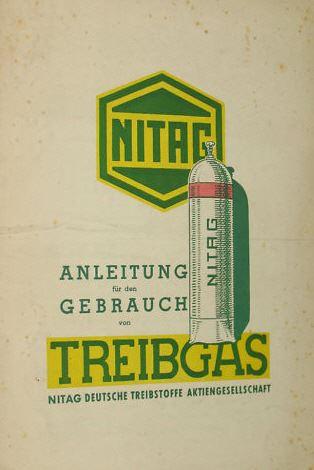 Gebrausanweisung für Treibgasfahrzeuge NITAG