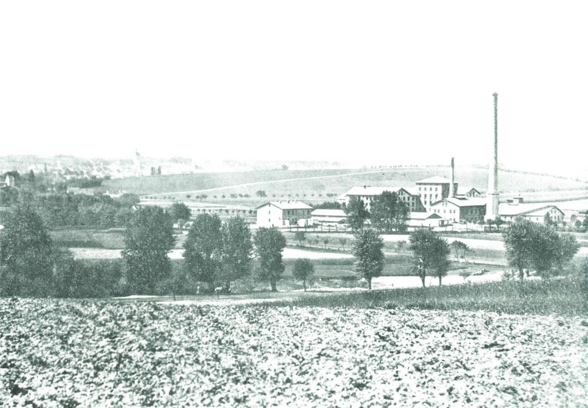 Zuckerfabrik Stöbnitz um 1870